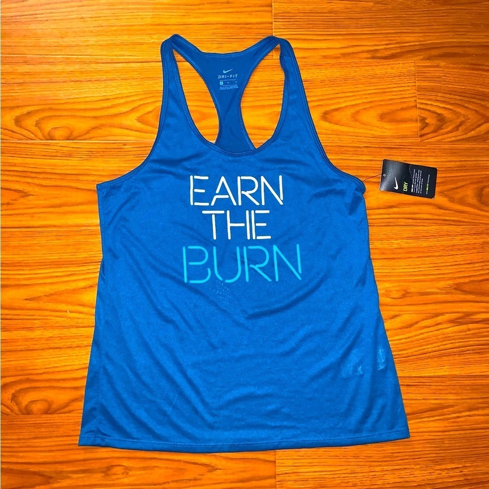 NWT Womens Nike “Earn the Burn” Tank Top